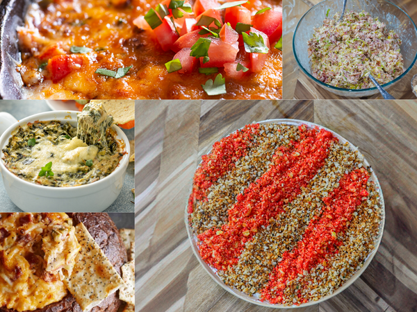 5 DIPS YOU MUST SERVE FOR THE SUPERBOWL