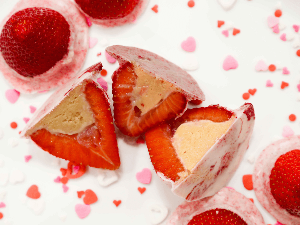 Vanilla Truffled Strawberries