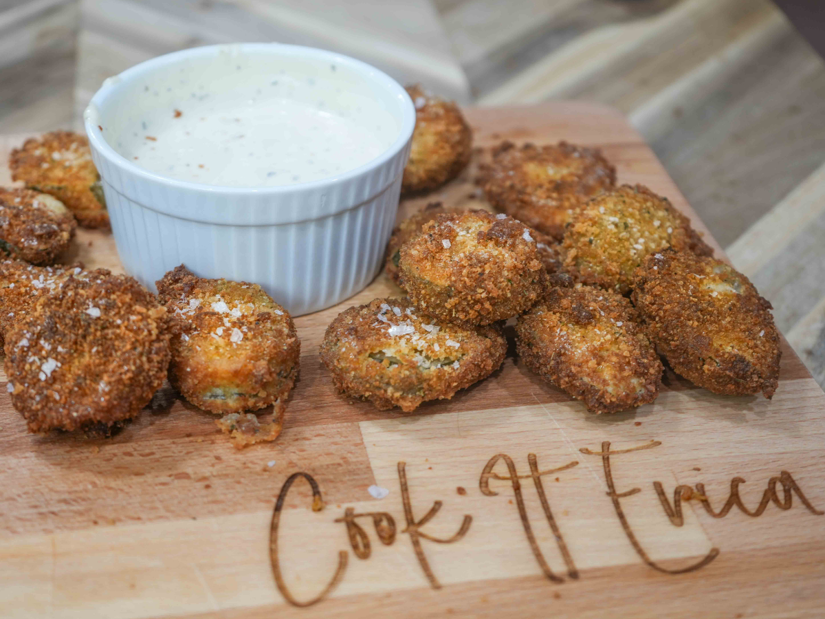 Crispy Fried Pickles Recipe Easy and Amazing Cook it Erica